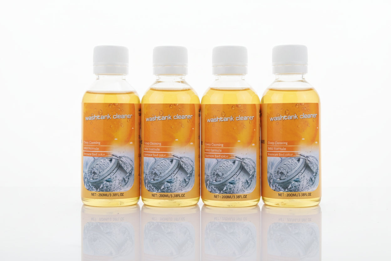 (Pack of 4) Washing Machine Cleaner Liquid – Washtank Cleaner 200 ml