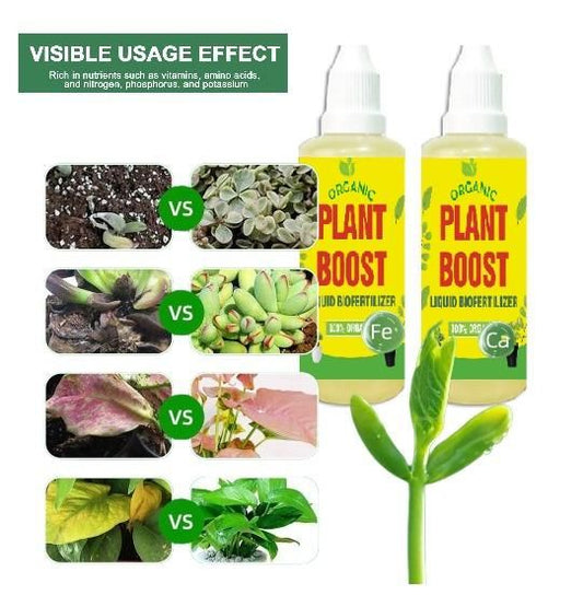 (Pack of 4) Plant Boost Organic Liquid Biofertilizer for All Crops