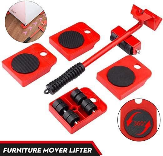 Furniture Lifter & Mover Tool Set with Wheels
