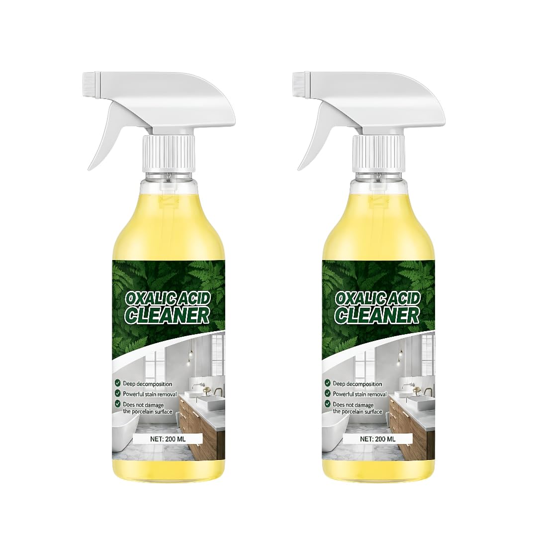 (Pack of 2) Powerful Oxalic Acid Cleaner Bottle
