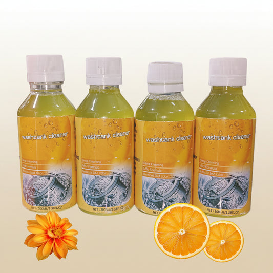 (Pack of 4) Washing Machine Cleaner Liquid – Washtank Cleaner 200 ml