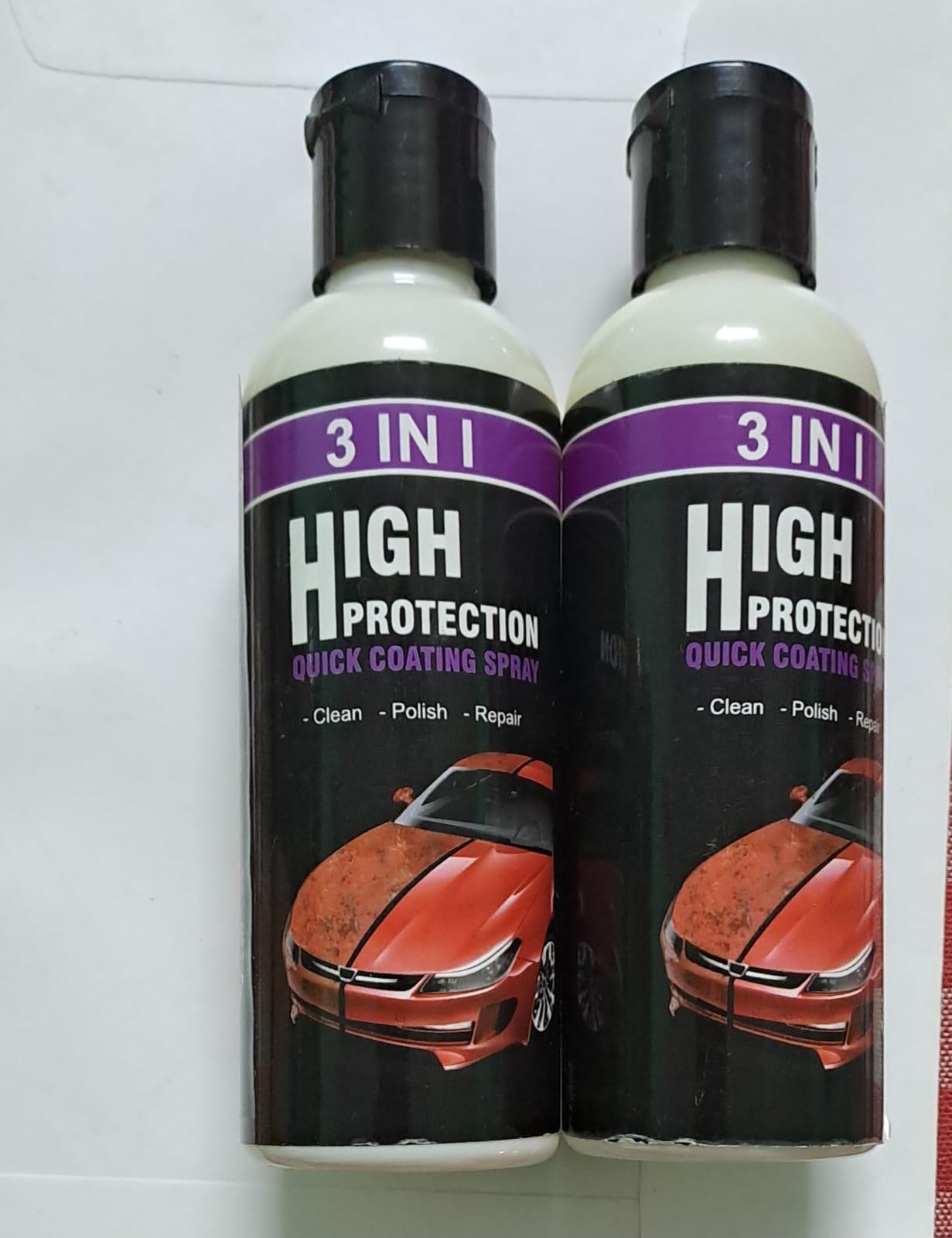 (Pack of 2) Hydrophobic Polish Nano Coating Agent for Car, Motorcycles, Boats