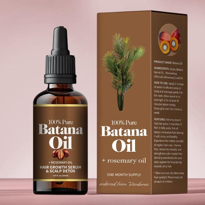 (Pack of 2) Batana Oil with Rosemary for Hair Growth 30ml each