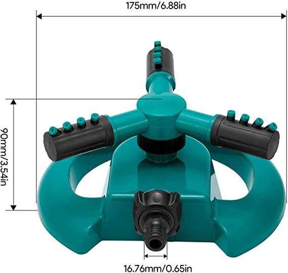 360 Degree Sprayer Head Water Saving Device – Lawn Water Sprinkler