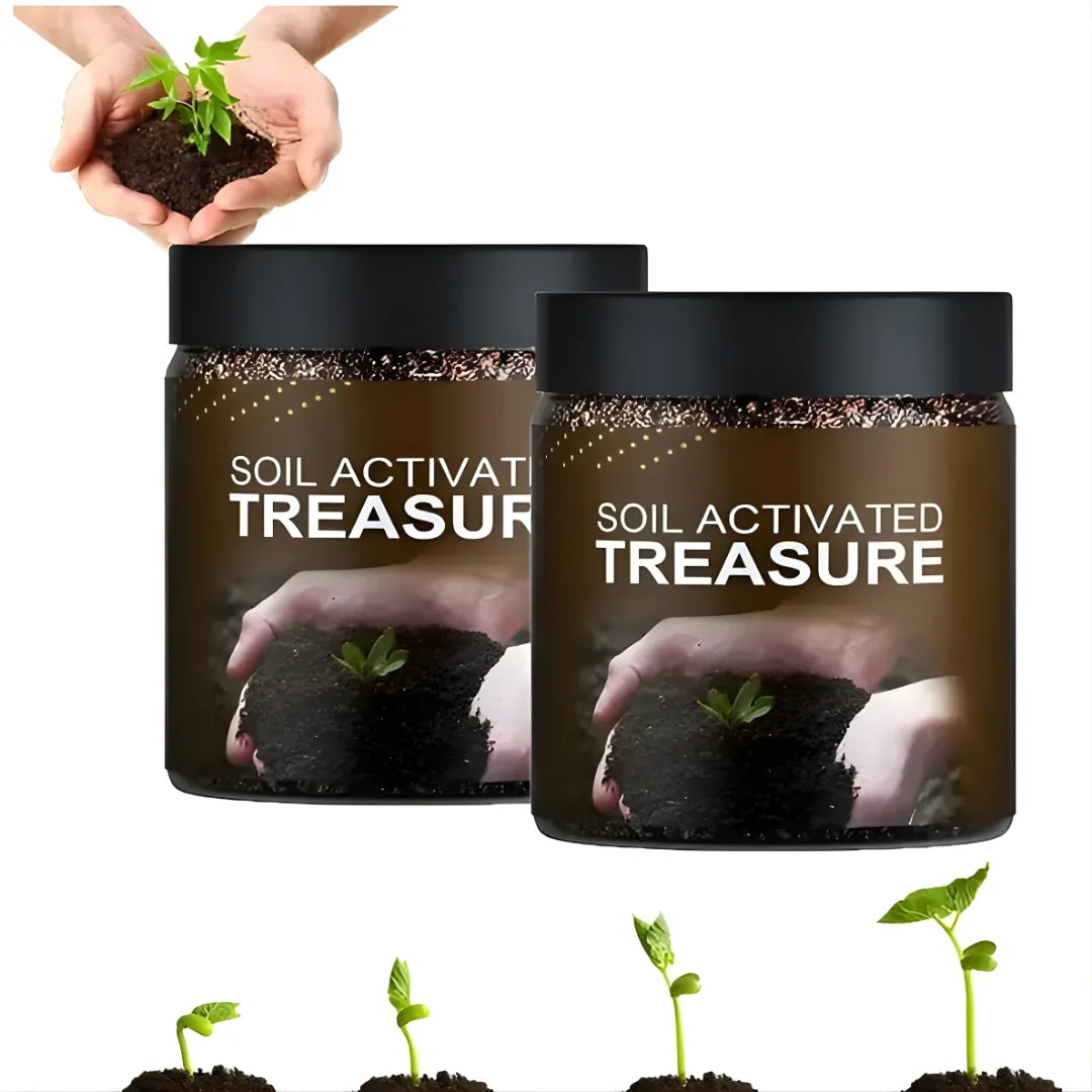 (Pack of 2) Premium Soil Activator - Organic Soil Activated Treasure