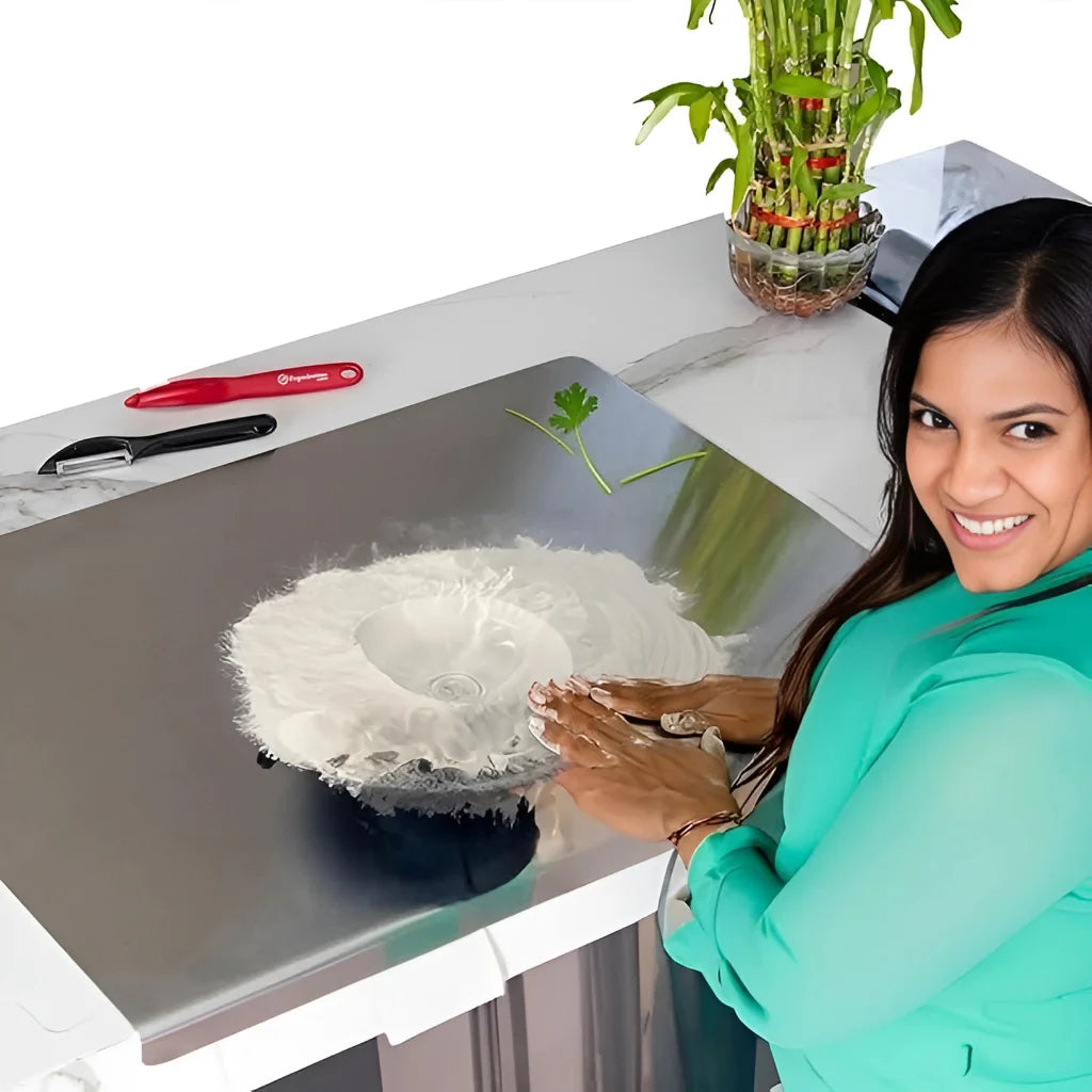Premium Stainless Steel Anti-Skid Kitchen Chopping Board (50% OFF)