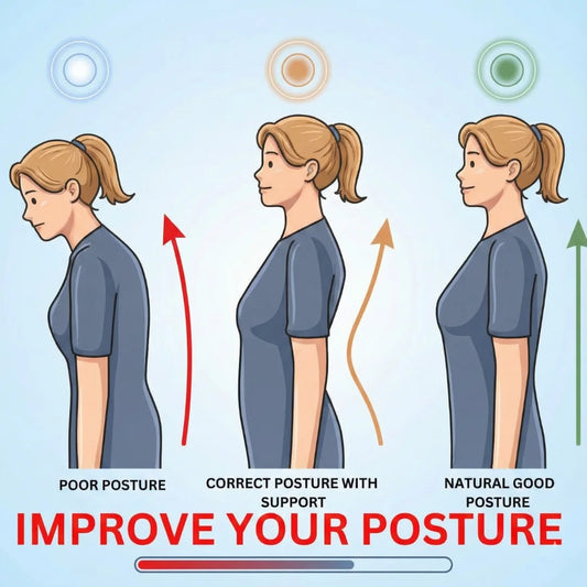 Adjustable Posture Support Belt for Men & Women – Back & Shoulder Support