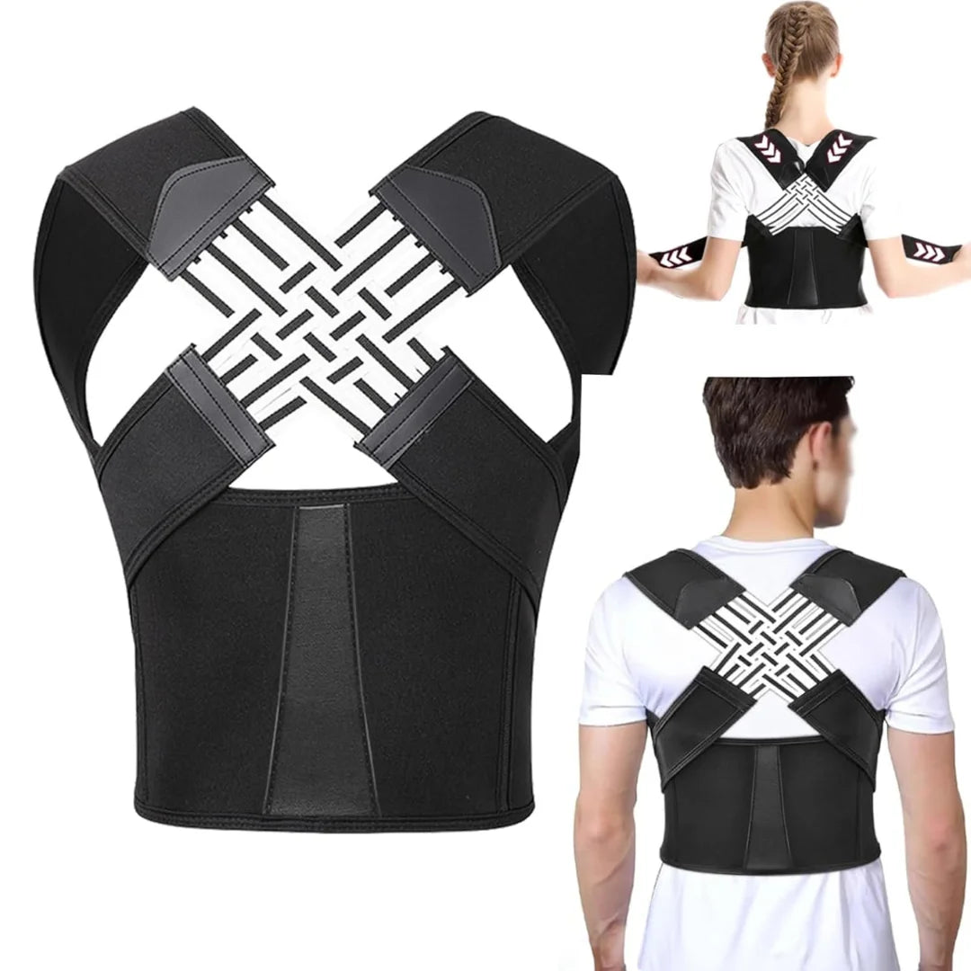 Adjustable Posture Support Belt for Men & Women – Back & Shoulder Support