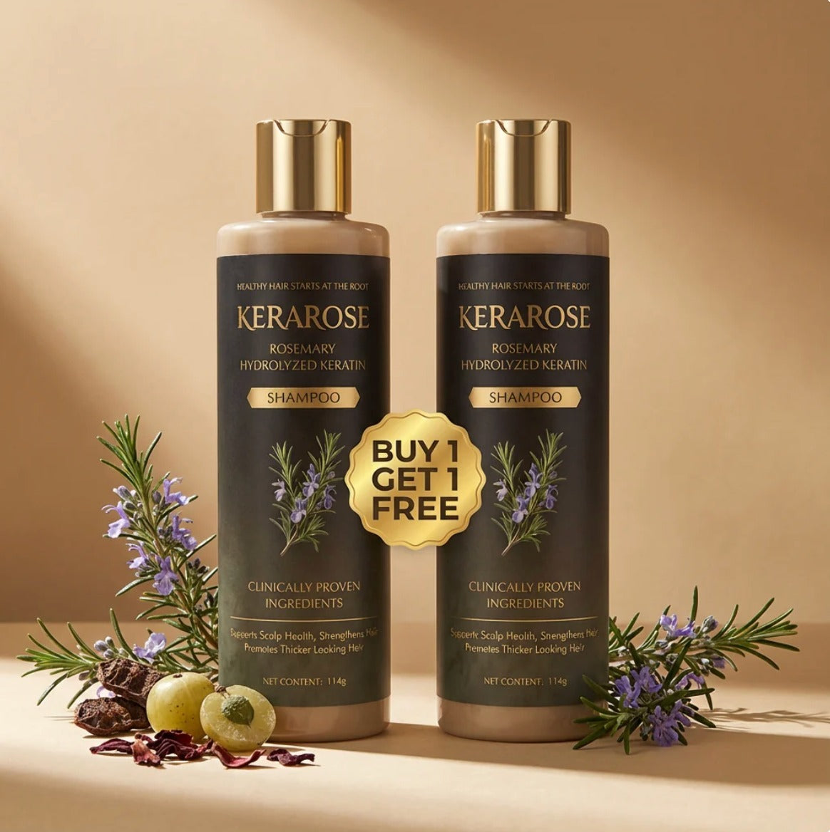 Kerarose Organic Rosemary Hair Growth Shampoo