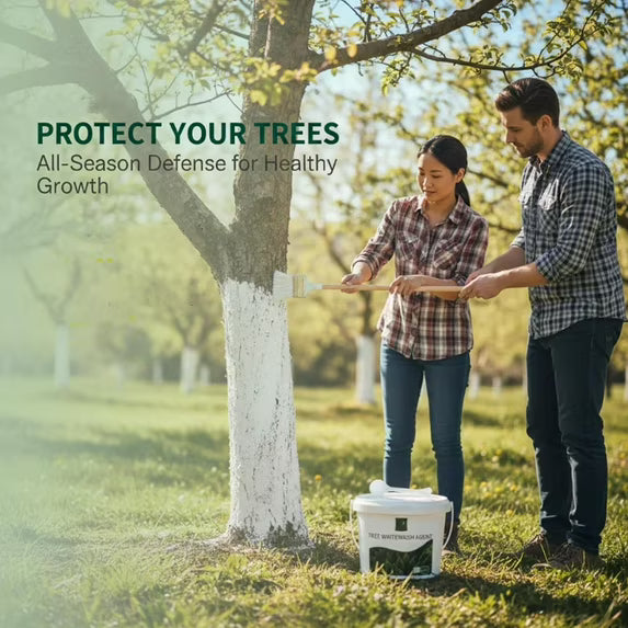 Tree Whitewash Agent, Long-Lasting Tree Whitewash Agent Pack Of 2