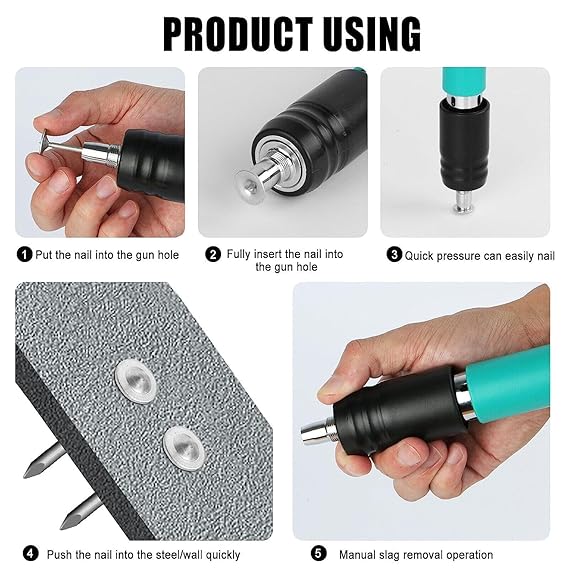 Steel Nail Gun Tool Mini Nail Fixation Tool