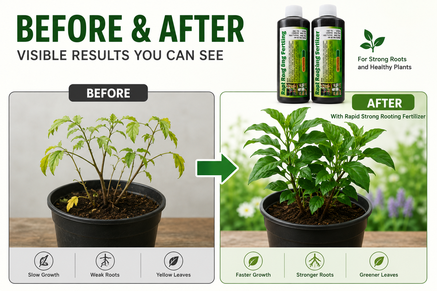 Rapid Strong Rooting Fertilizer pack of 2