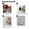 Self Adhesive Wheels For Furniture Moving Mini Swivel Wheels For Bottom 360° Universal Caster Wheel PACK OF 8
