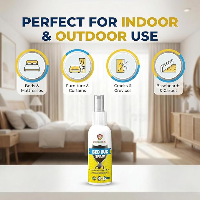 Bed Bug Killer Spray for Mattress And Furniture 100ml Each Pack Of 2