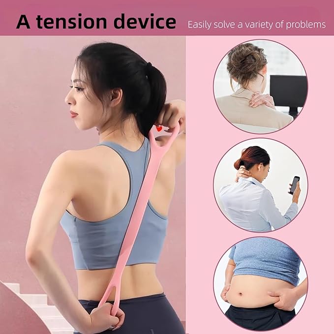 Elastic Fitness Rope for Arm, Back, Shoulder & Full-Body Workouts