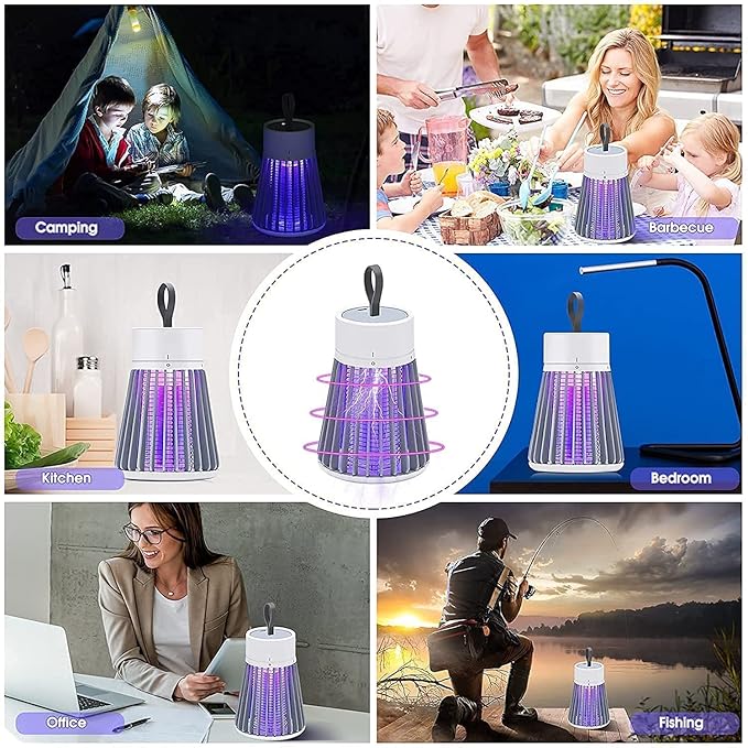 Eco Friendly Electronic LED Mosquito Killer Machine Trap Lamp PACK OF 2
