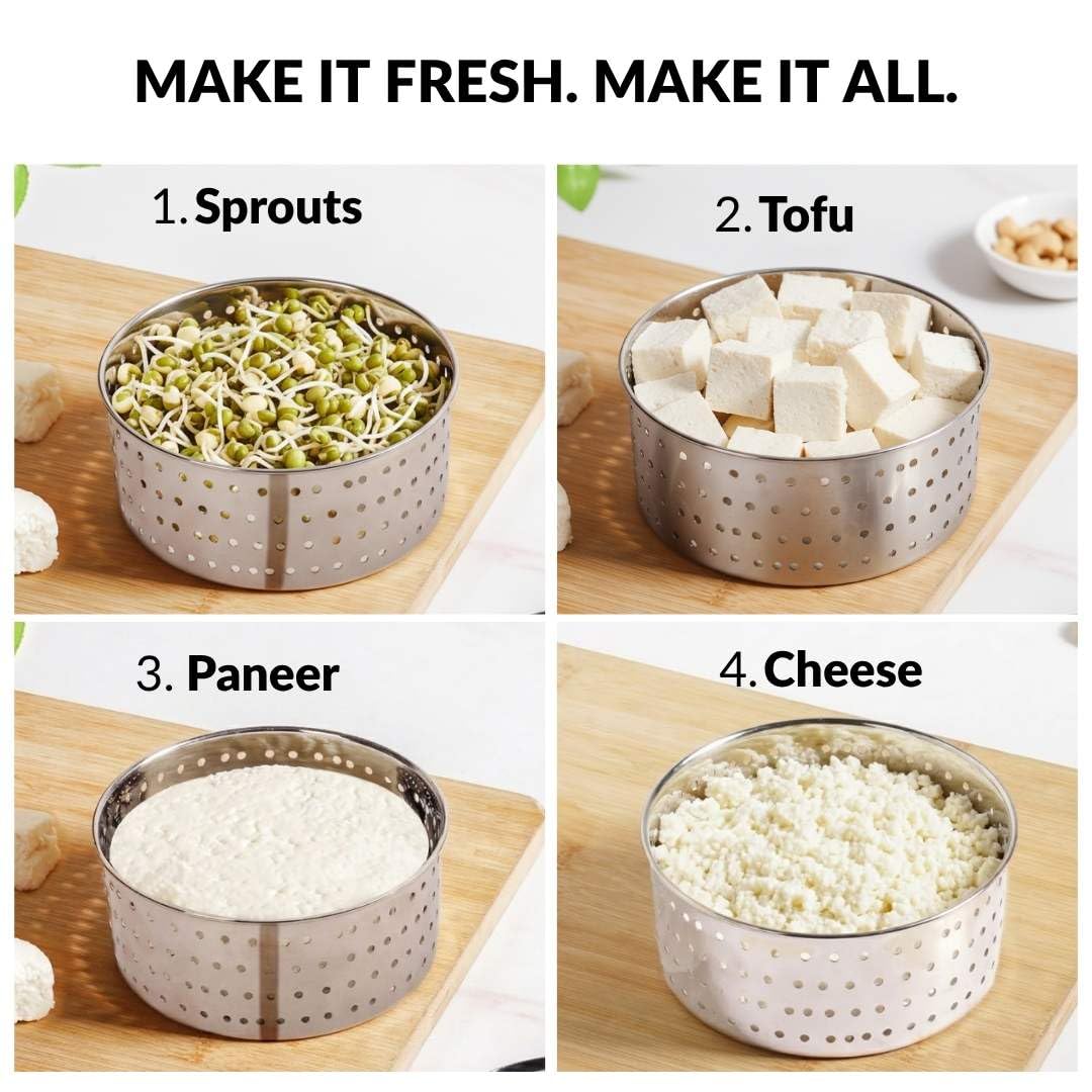 Stainless Steel Paneer Maker 500ml