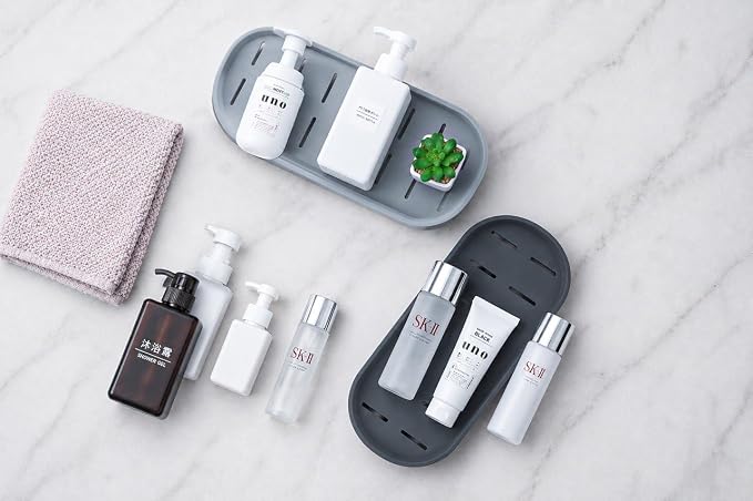 Wall Mounted Bathroom Shelf Adhesive Shower Caddy