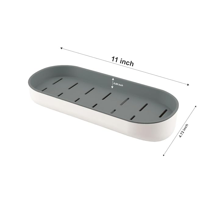 Wall Mounted Bathroom Shelf Adhesive Shower Caddy