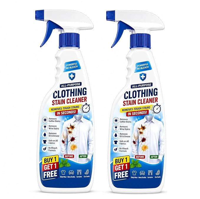 Stain Remover Spray Fast-Acting Fabric Cleaner