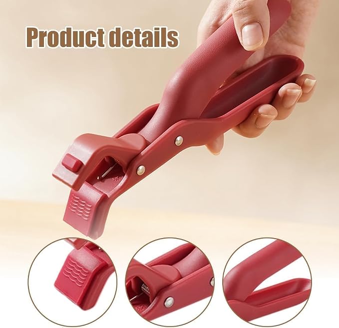Multi-Purpose Silicone Non-Slip Heat Insulation Anti-Scald Clamp PACK OF 2