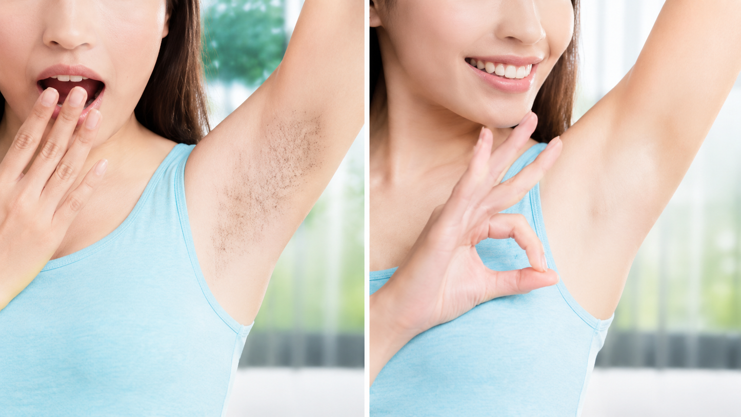 (Pack of 2) Body Wax Powder for Women – Herbal Hair Removal Powder for Smooth Skin