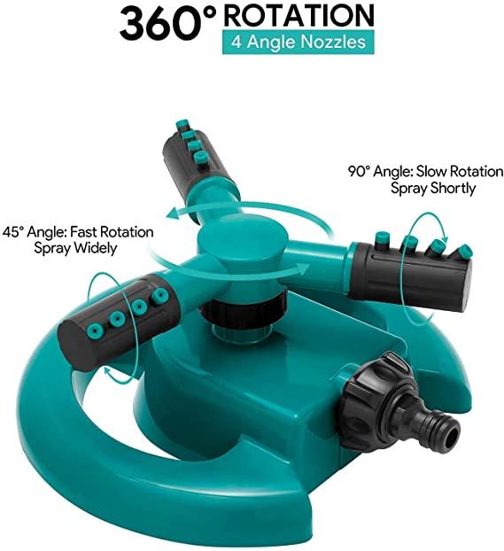 360 Degree Sprayer Head Water Saving Device – Lawn Water Sprinkler