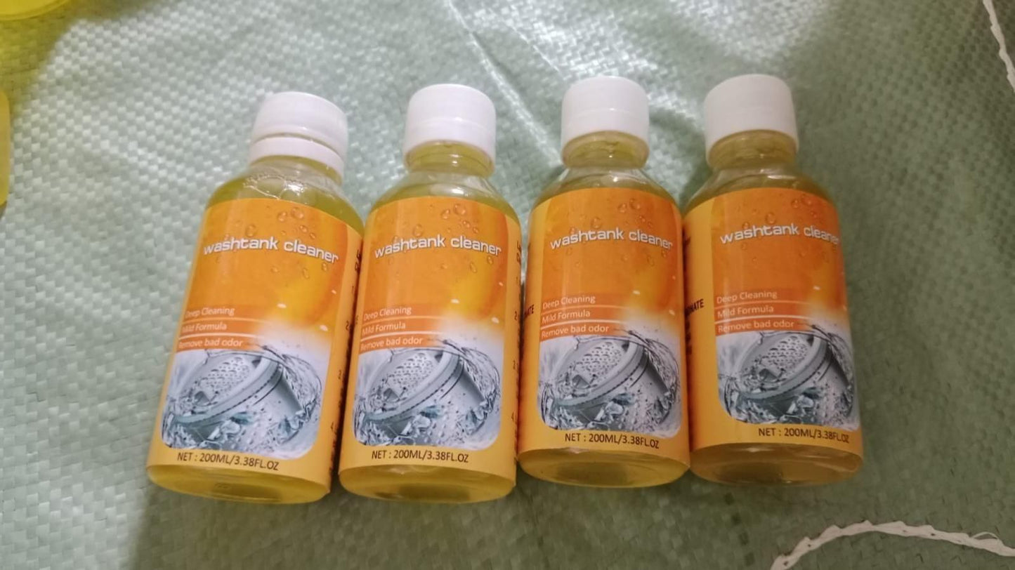 (Pack of 4) Washing Machine Cleaner Liquid- Washtank Cleanner 200ML