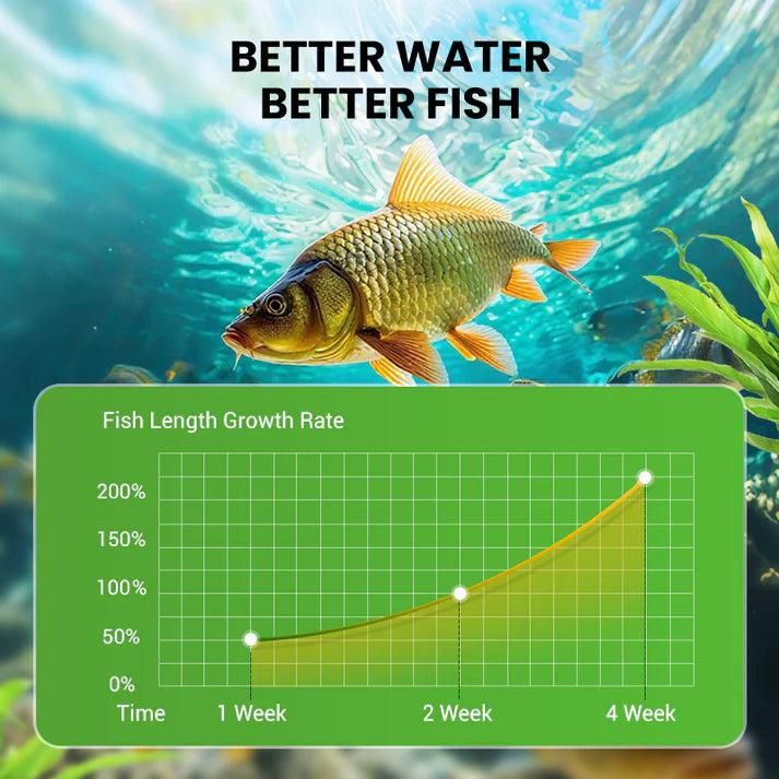 Water Conditioning Powder for Ponds – Fish Safe Water Cleaner