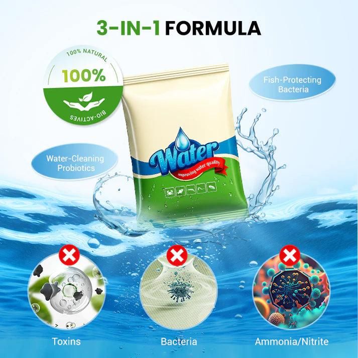 Water Conditioning Powder for Ponds – Fish Safe Water Cleaner