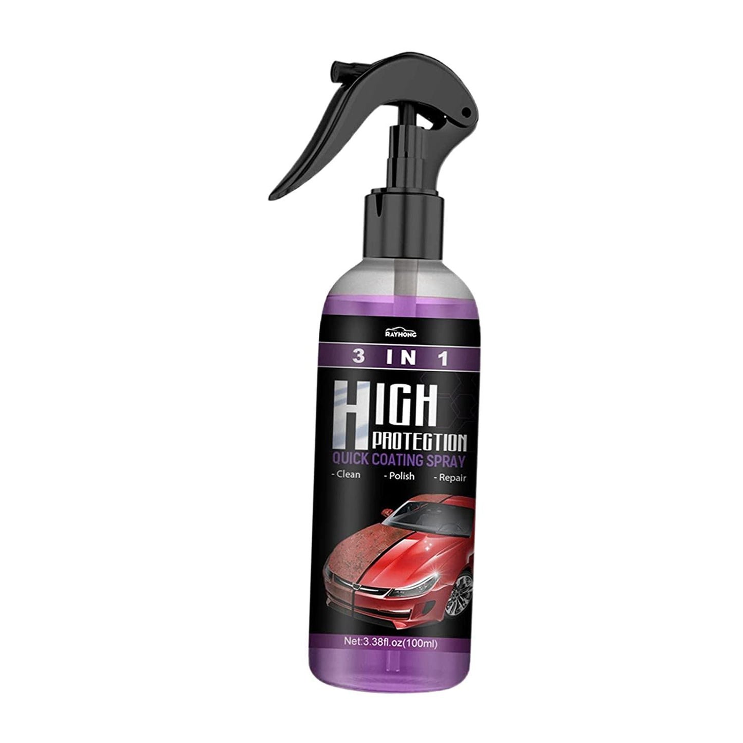 (Pack of 2) Hydrophobic Polish Nano Coating Agent for Car, Motorcycles, Boats