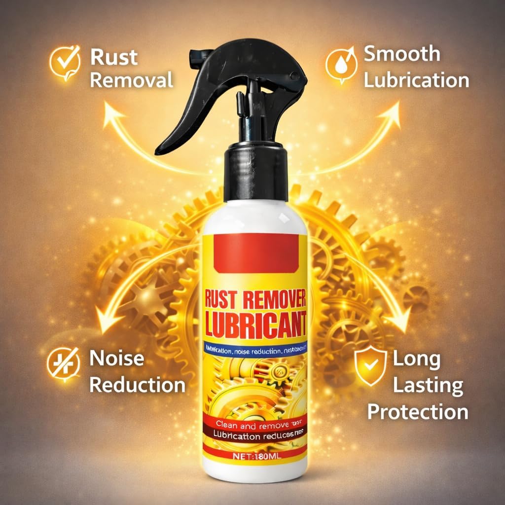 (Pack of 2) Rust Remover Lubricant 180 ml