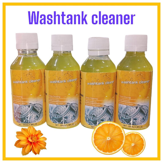 (Pack of 4) Washing Machine Cleaner Liquid- Washtank Cleanner 200ML
