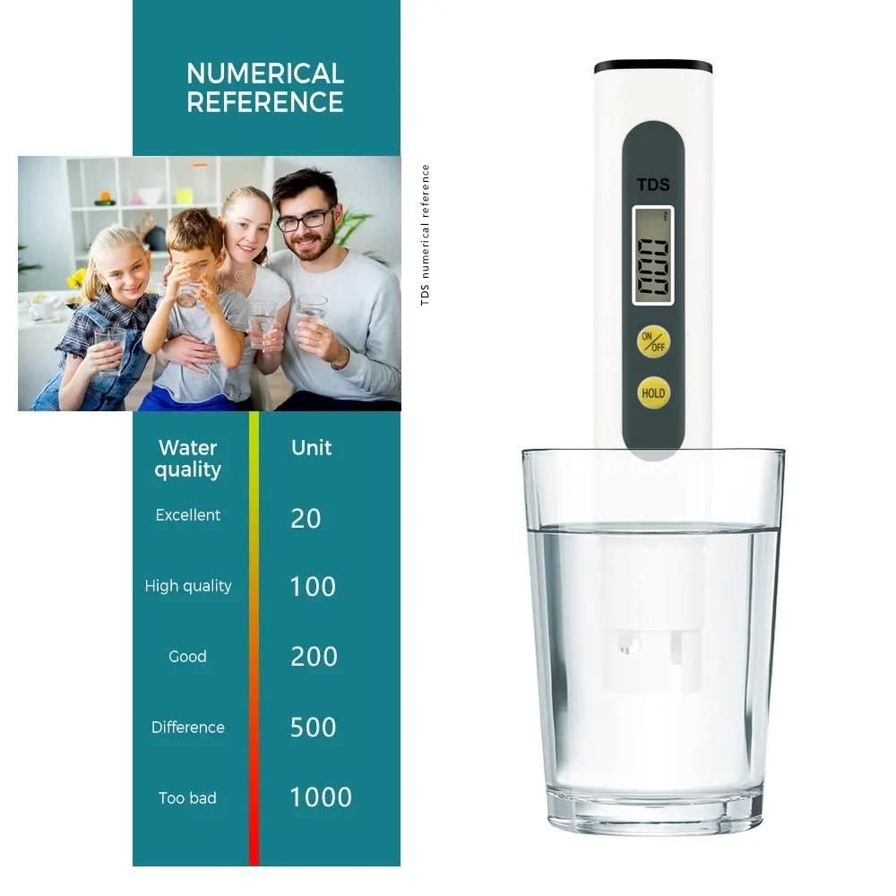 Water TDS Meter Tester – Digital Water Quality Tester with High Accuracy