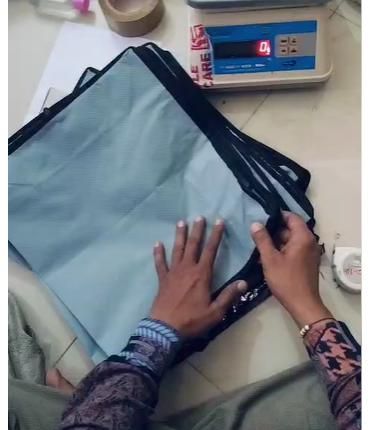 Pack of 6 Saree Cover - Solid Non Woven Saree Cover for Wardrobe