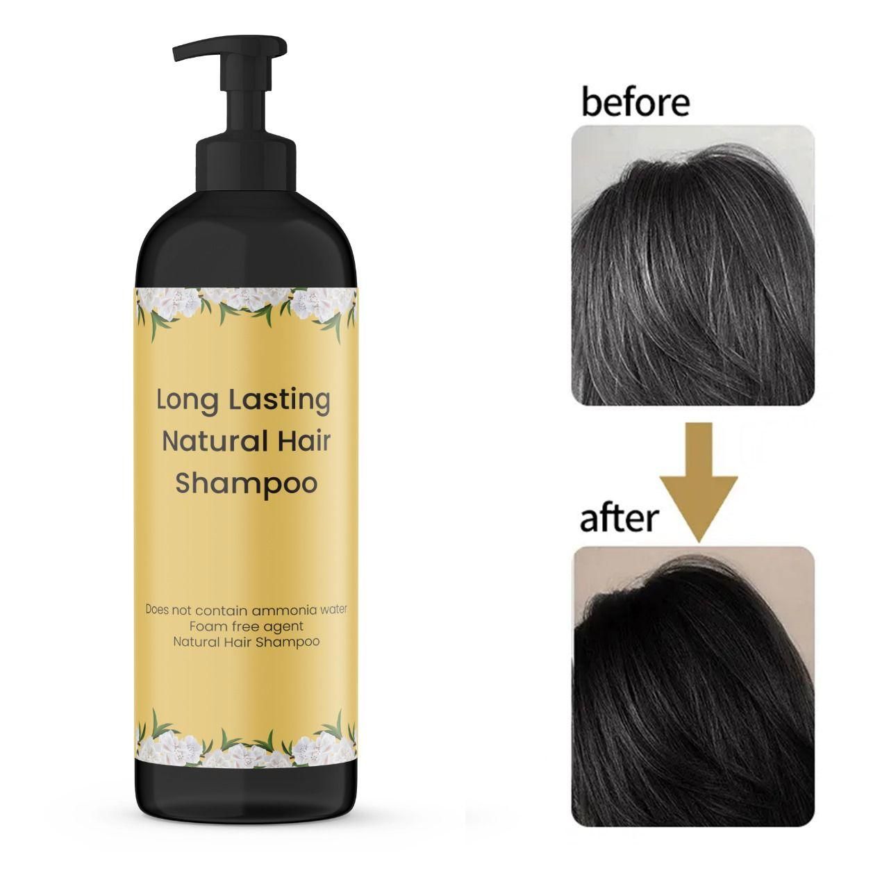 (Pack of 2) Long Lasting Natural Hair Dye Shampoo