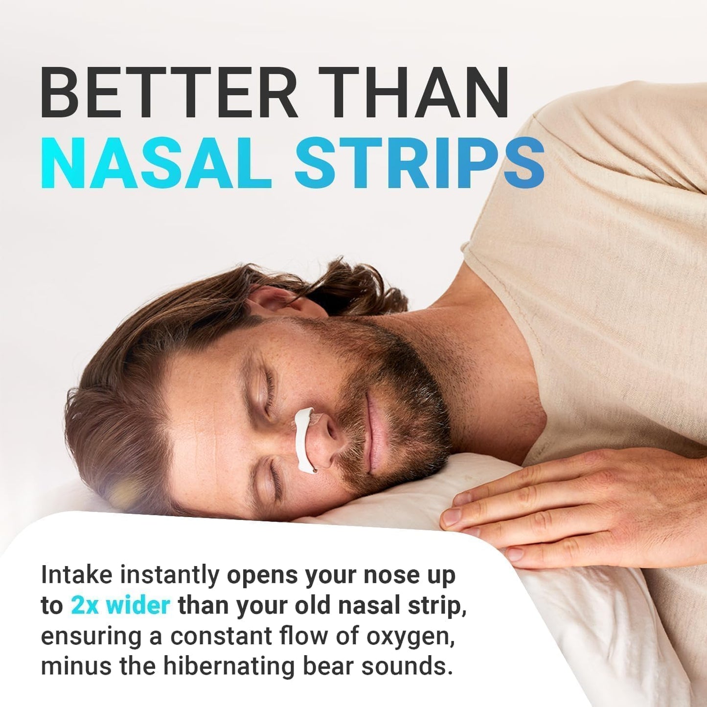 Breathing Nasal Strip Starter Kit – Comfortable Airflow Support Strips
