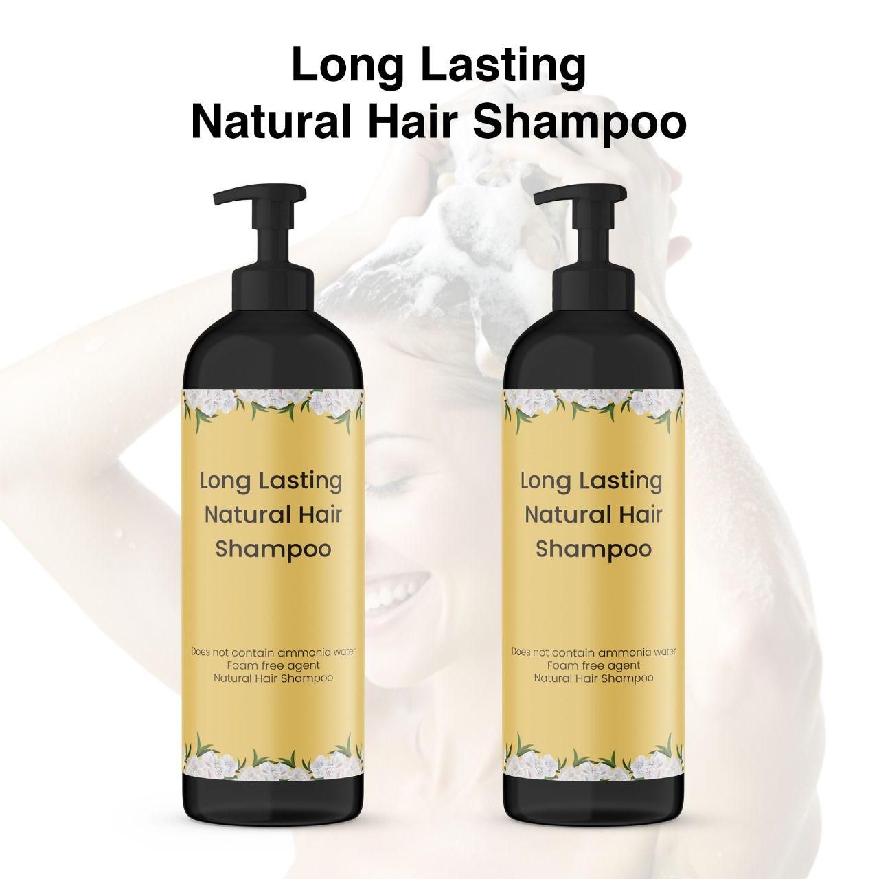 (Pack of 2) Long Lasting Natural Hair Dye Shampoo
