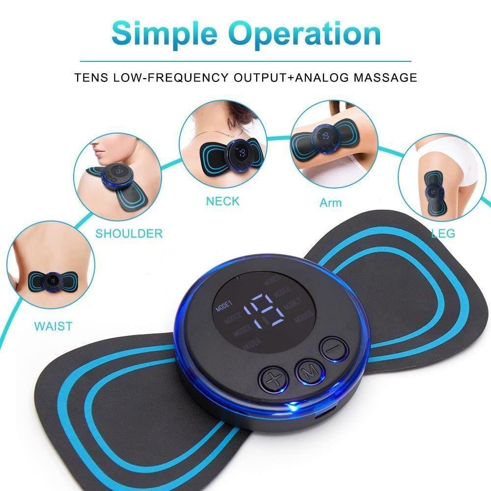 Mini Rechargeable Electric Massager for Shoulder, Arms, Legs, Back Pain