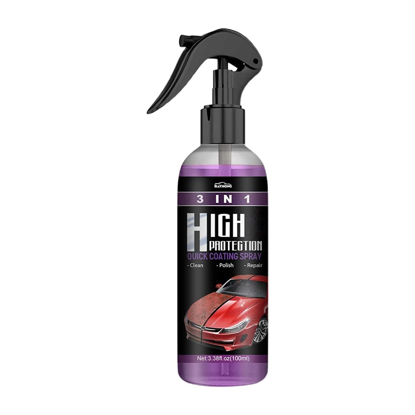 (Pack of 2) Hydrophobic Polish Nano Coating Agent for Car, Motorcycles, Boats