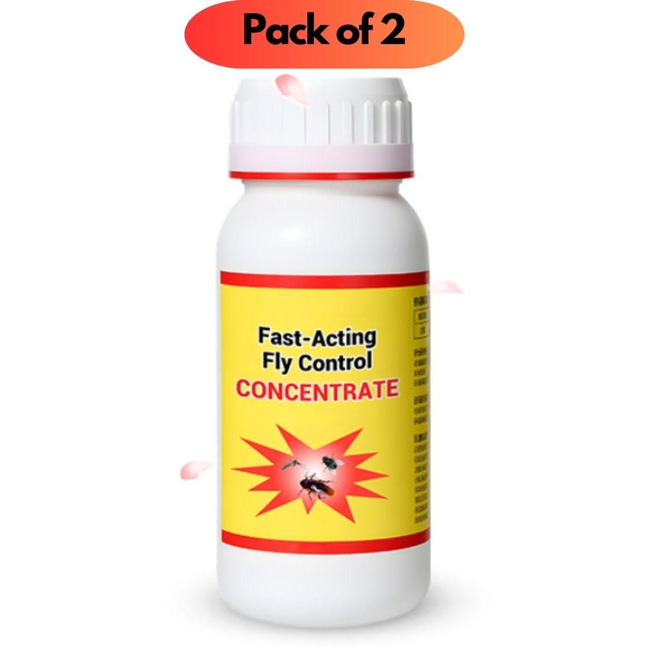 Pack of 2- Fast Acting Fly Control Concentrate