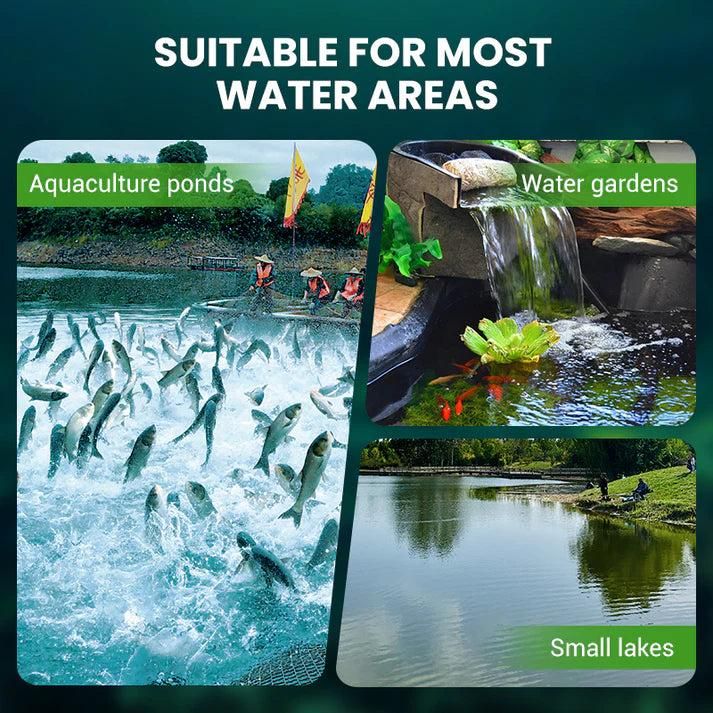 Water Conditioning Powder for Ponds – Fish Safe Water Cleaner