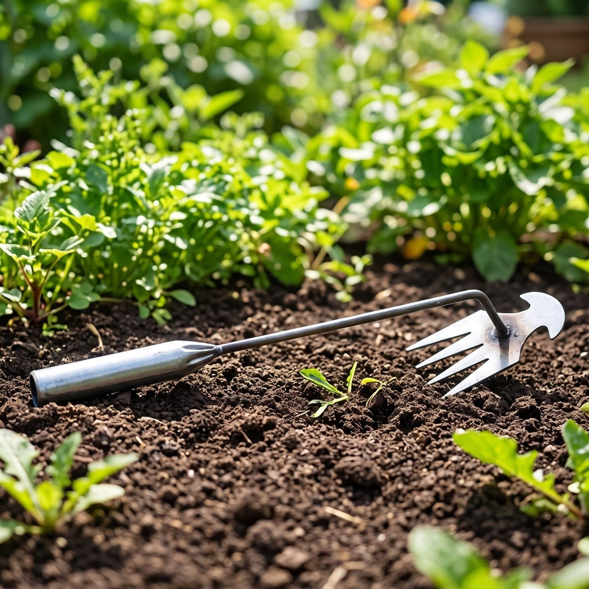 Garden Weeder Tool Digging – 4 Teeth Manual Weed Puller