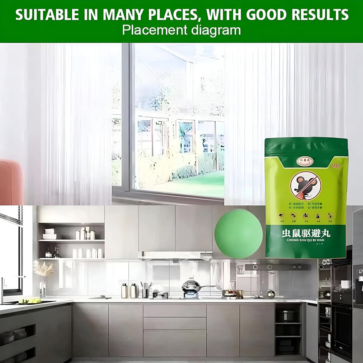 (10 Tablet) Mouse Repellent Pills – Rat Controller Pills for Home & Vehicles