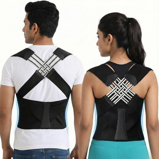 Adjustable Posture Corrector Belt for Men & Women | Shoulder, Back Support Belt