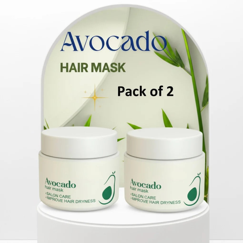 Avocado Hair Mask Pack of 2 – Deep Conditioning Hair Spa Cream