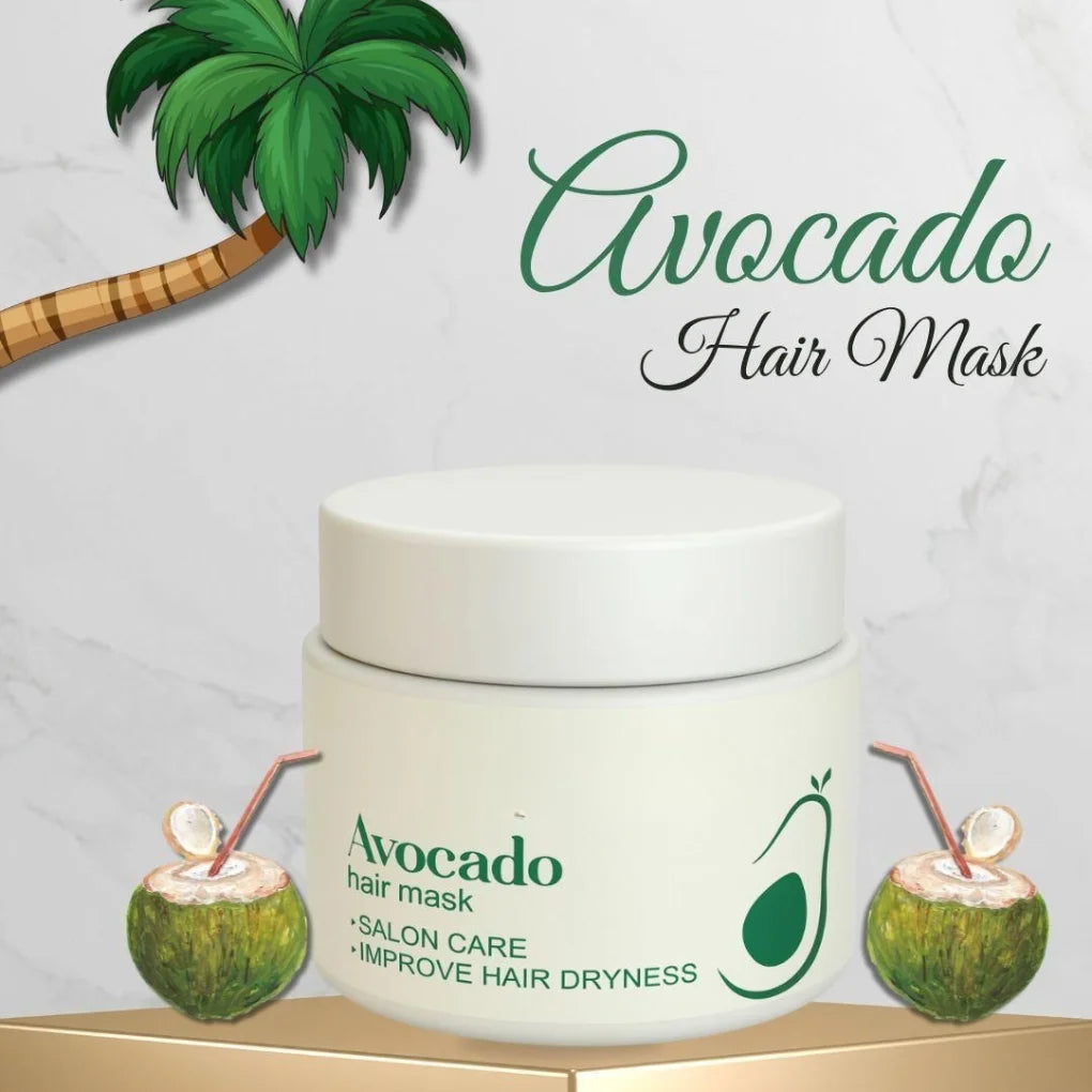 Avocado Hair Mask Pack of 2 – Deep Conditioning Hair Spa Cream