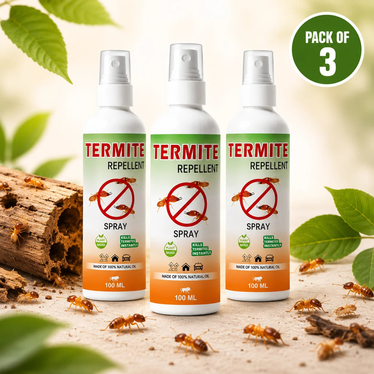 (Pack of 3) Best Termite Killer Spray | Dimak Spray for Wood & Furniture