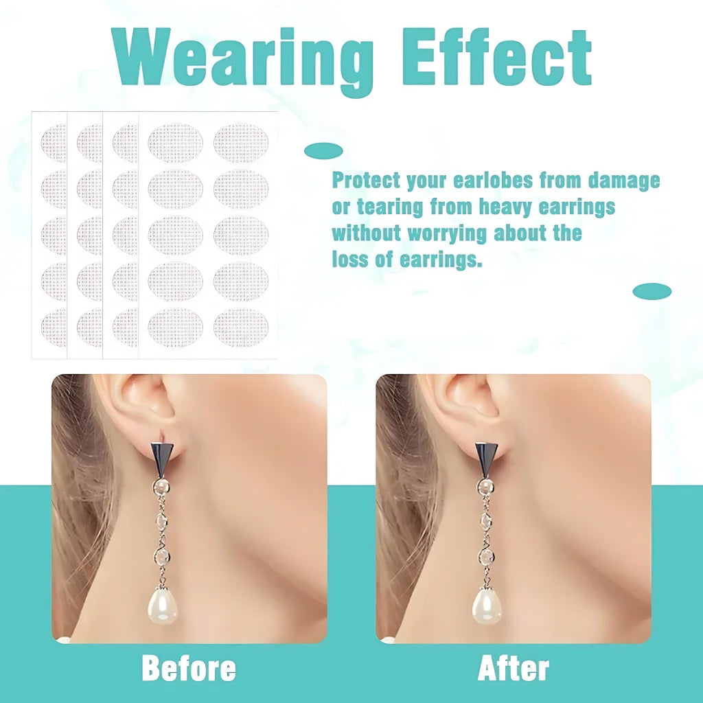 Premium Earlobe Support Patches (100 PCS) - 50% OFF