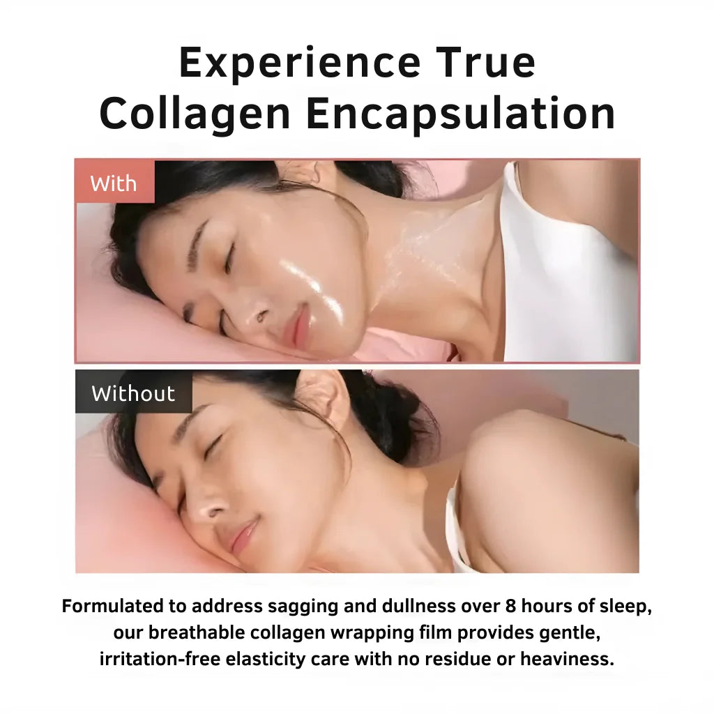 Korean Collagen Night Wrapping Peel Off Mask (Pack of 2)